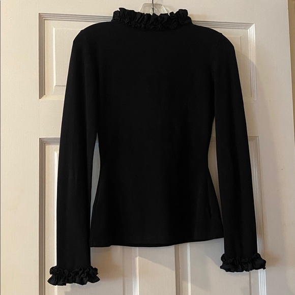 Anne Fontaine Ruffled Top. Sz. 38/ XS - Picture 6 of 9